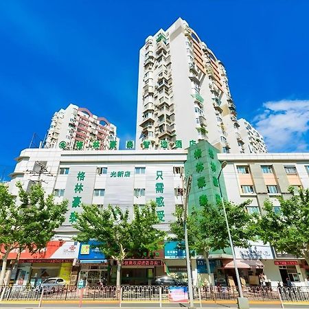 Greentree Inn Shanghai Guangxin Road Tongji Hospital Express Hotel Buitenkant foto