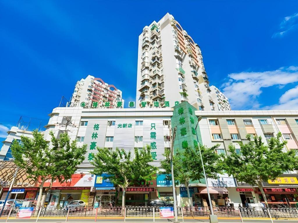 Greentree Inn Shanghai Guangxin Road Tongji Hospital Express Hotel Buitenkant foto