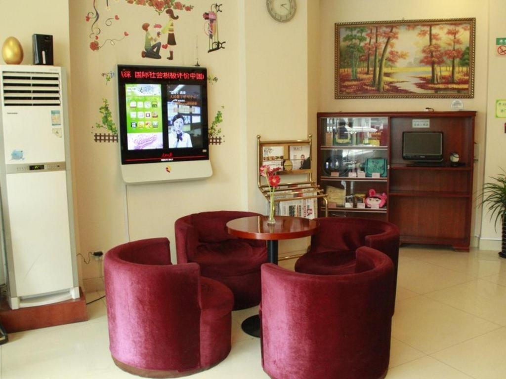 Greentree Inn Shanghai Guangxin Road Tongji Hospital Express Hotel Buitenkant foto