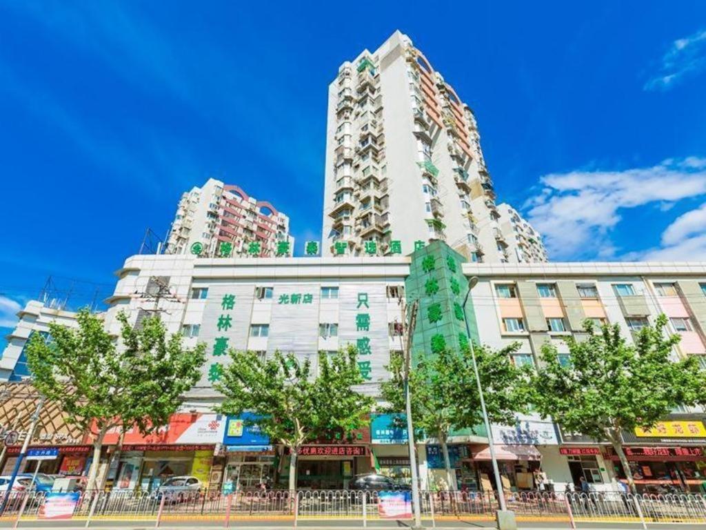Greentree Inn Shanghai Guangxin Road Tongji Hospital Express Hotel Buitenkant foto