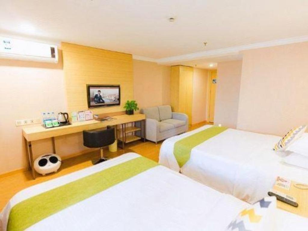 Greentree Inn Shanghai Guangxin Road Tongji Hospital Express Hotel Buitenkant foto