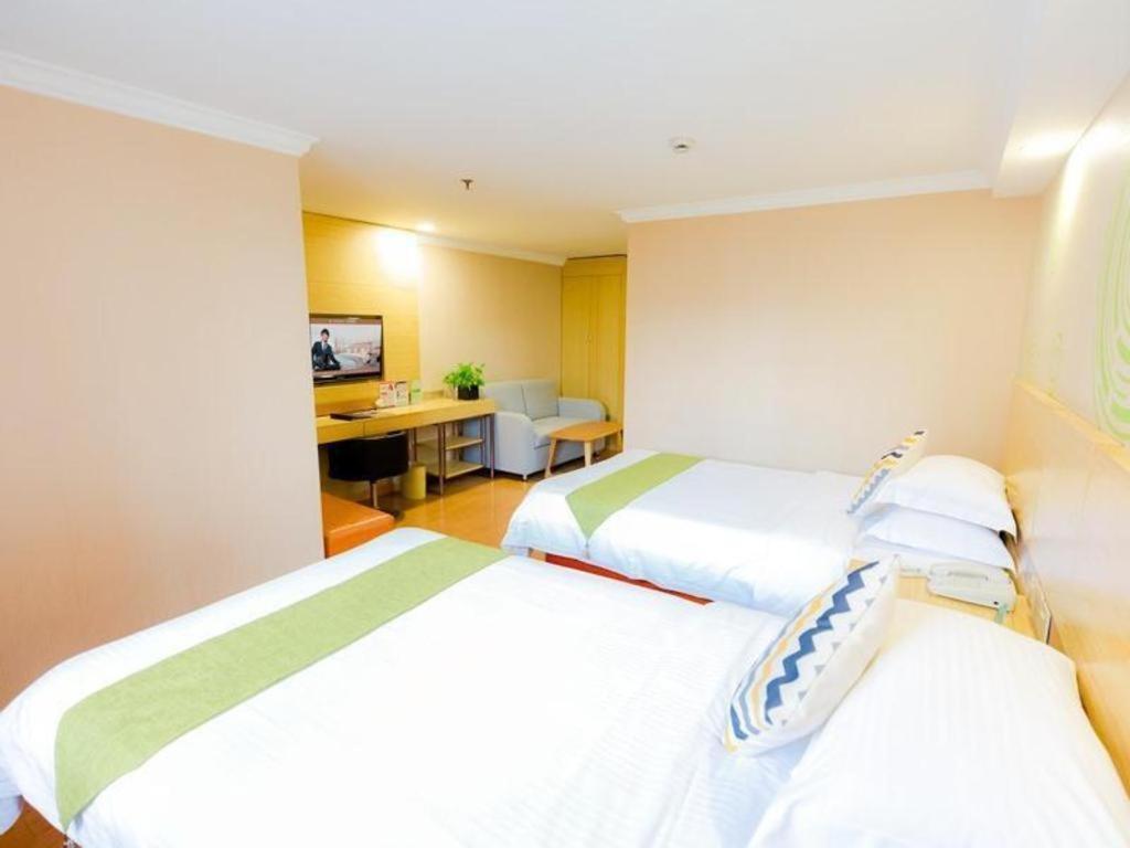 Greentree Inn Shanghai Guangxin Road Tongji Hospital Express Hotel Buitenkant foto